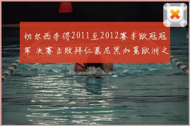 切尔西夺得2011至2012赛季欧冠冠军 决赛击败拜仁慕尼黑加冕欧洲之巅