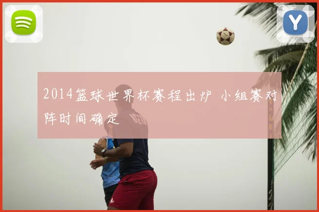 2014篮球世界杯赛程出炉 小组赛对阵时间确定